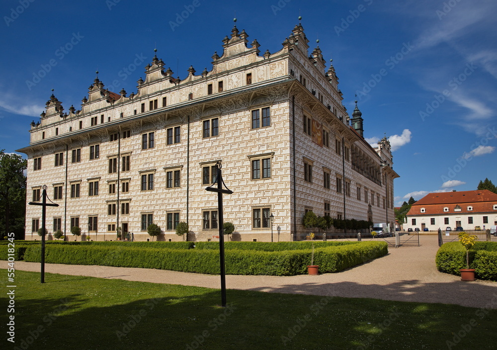 Castle of Litomysl in Pardubice Region,Czech Republic,Europe
