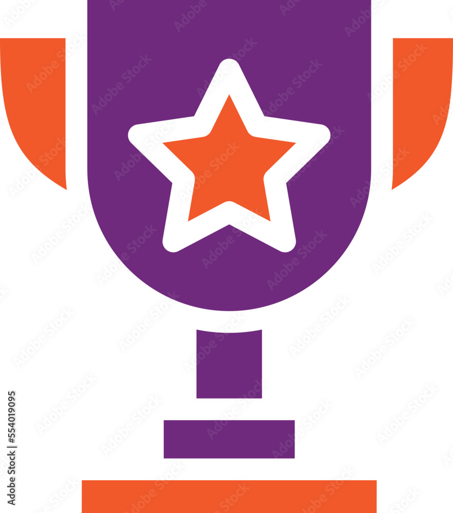 Trophy Vector Icon Design Illustration Trophy Vector Icon Design Illustration