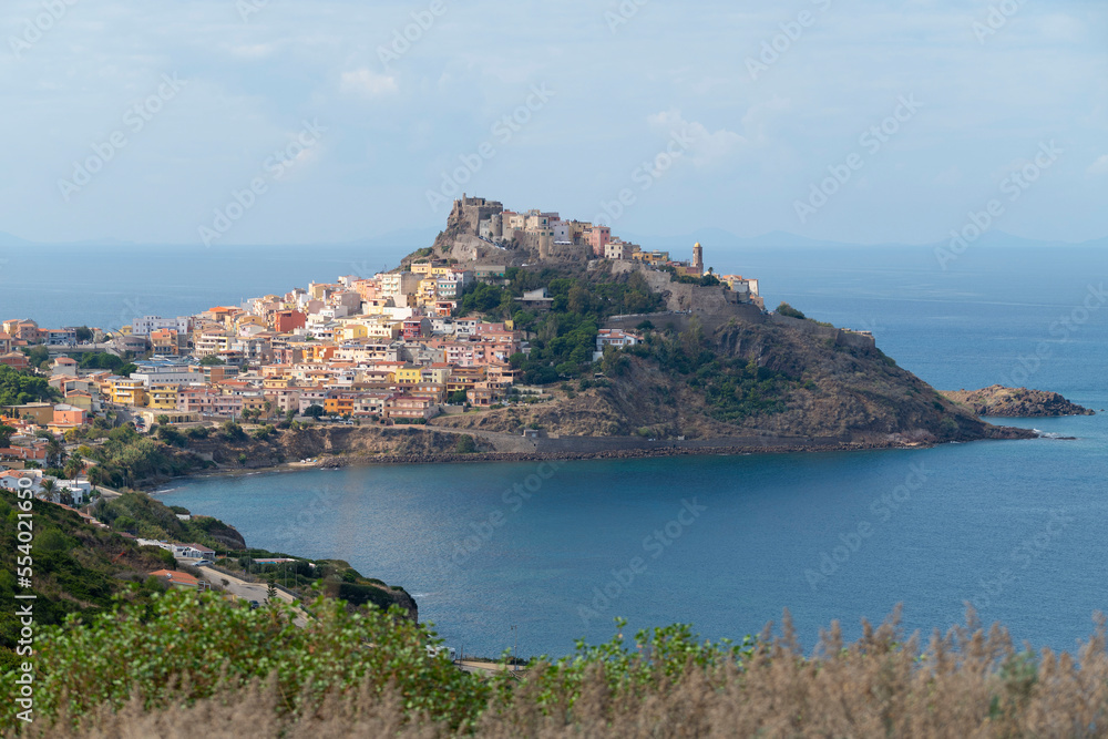 Castelsardo, Sardinia, Italy beautiful town on top of a hill.