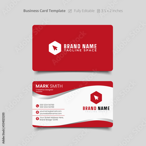 Amazing business card design template