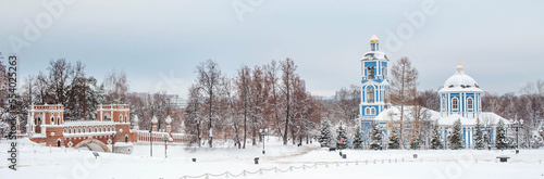 Photography The Tsaritsyno Museum in the city