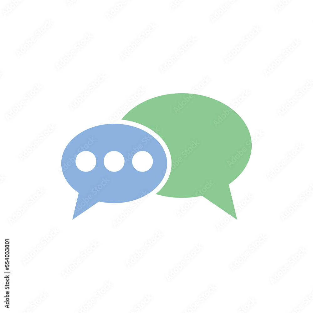 Speech bubble Logo template vector illustration Speech bubble Logo template vector illustration