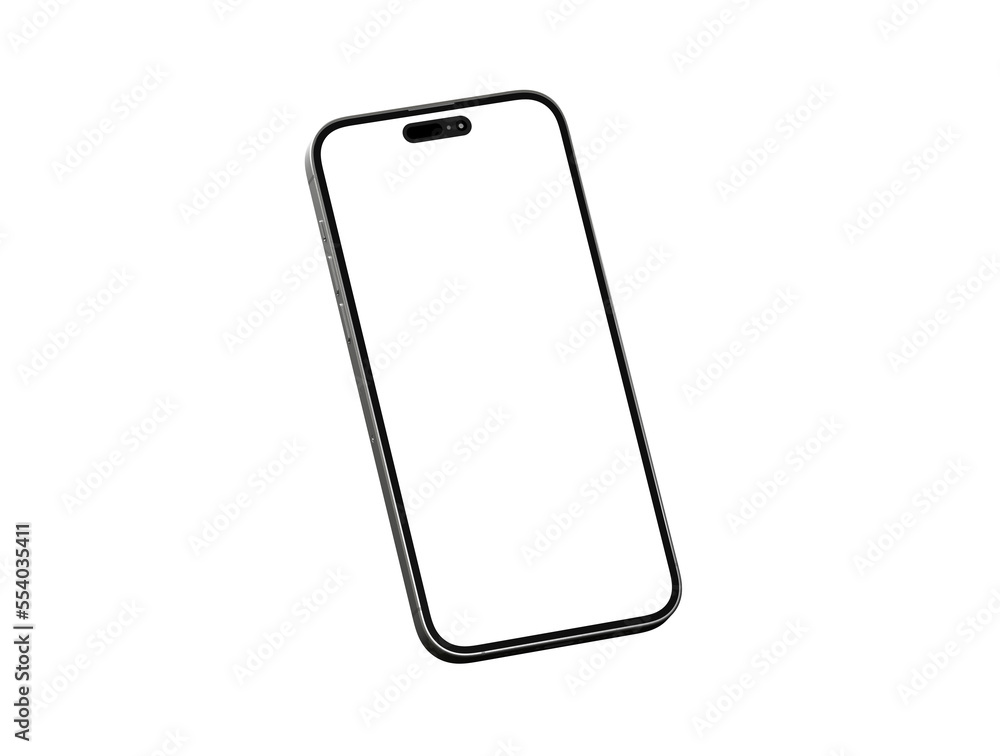 Smartphone. Mobile phone Template. Telephone 3d Smartphone. Mobile phone Template. Telephone 3d