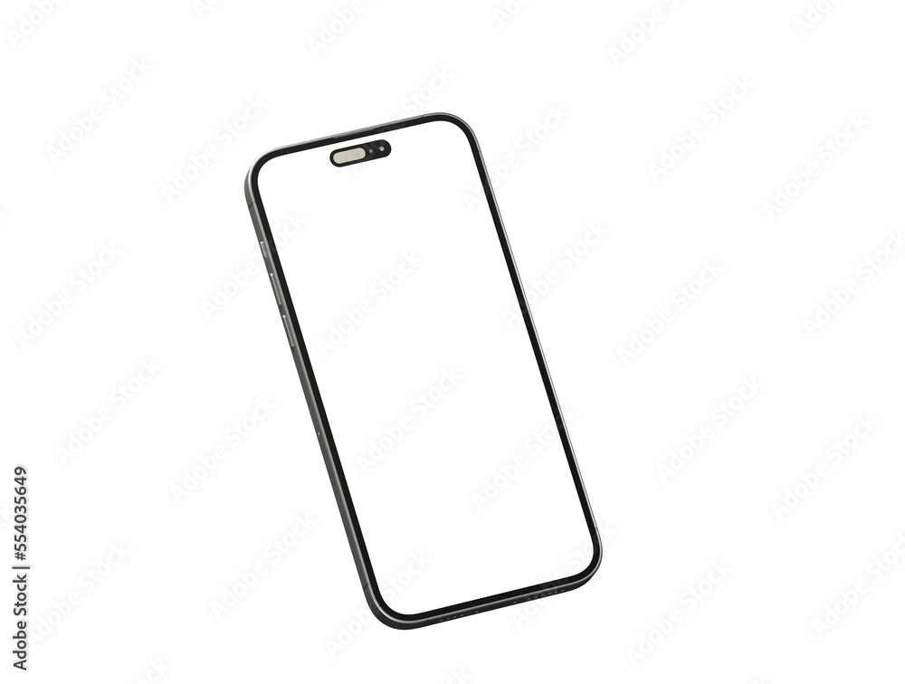 Modern frameless smartphone Mock up Modern frameless smartphone Mock up