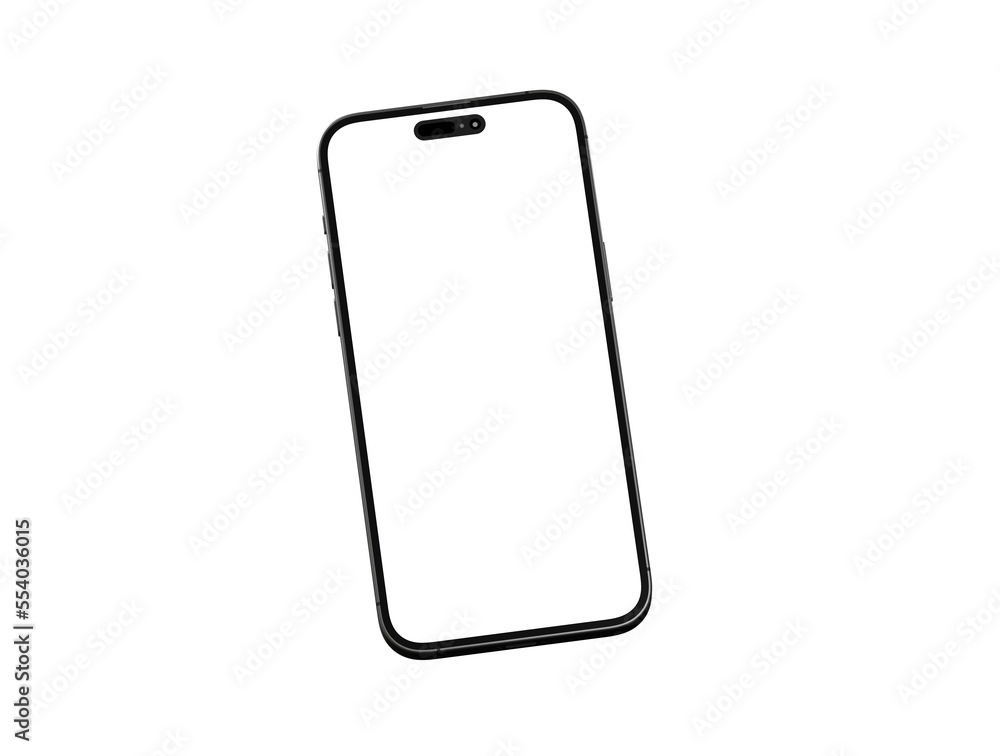 Modern frameless smartphone Mock up Modern frameless smartphone Mock up