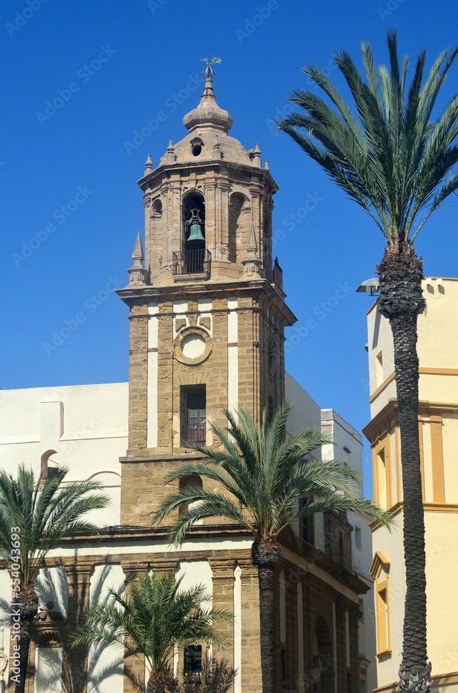 Iglesia de Santiago Apostol, Cadiz, Andalucia
