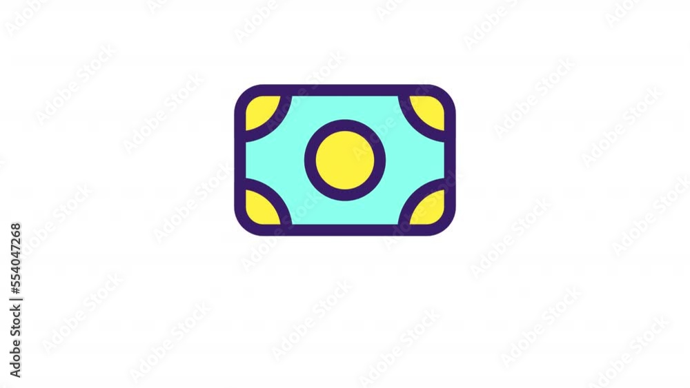 Animated finance color ui icon set. Bank services. Personal account features. Seamless loop HD video with alpha channel on transparent background. Simple filled line RGB pictogram animation Animated finance color ui icon set. Bank services. Personal account features. Seamless loop HD video with alpha channel on transparent background. Simple filled line RGB pictogram animation