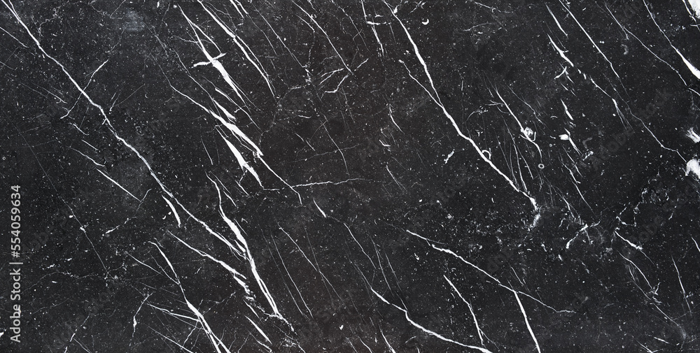 Fototapeta premium Texture of a black marble surface