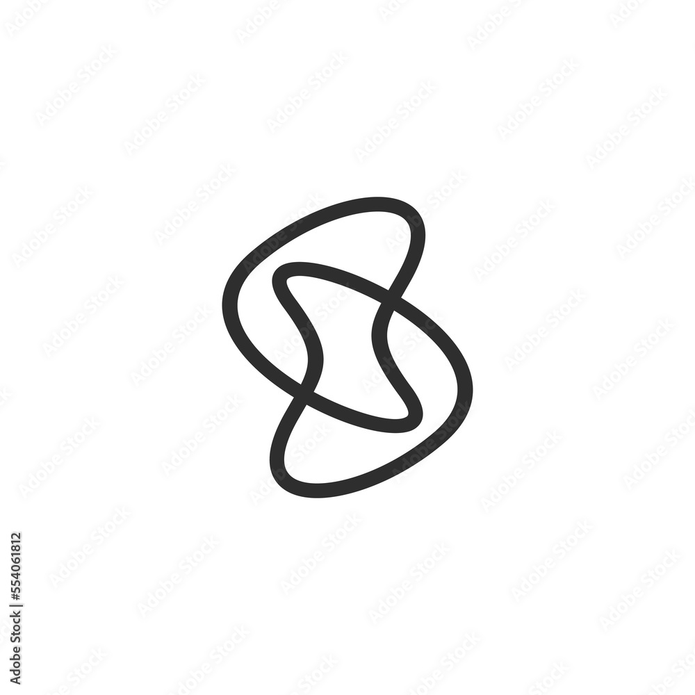 Obraz premium letter S logo design vector sign