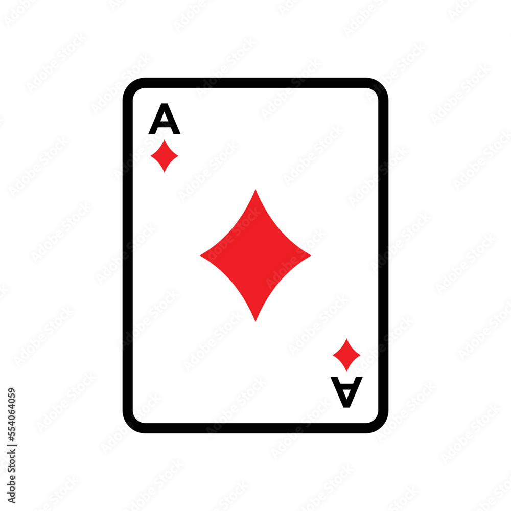 Obraz premium poker chip icon vector design template simple and modern