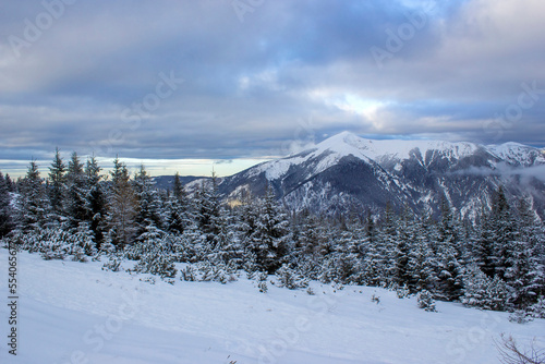 Winter landscape - Rax Mountain in the Austrian Alps © Mira Drozdowski