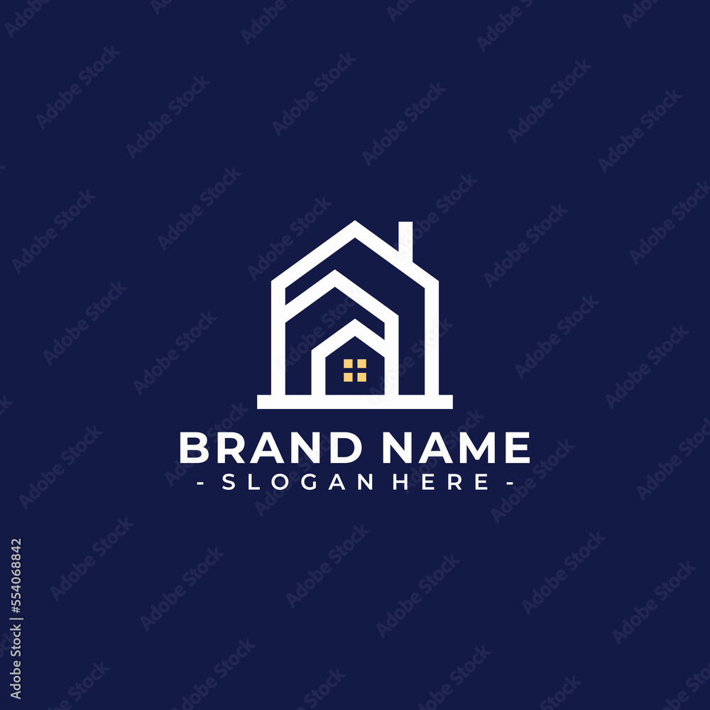 modern real estate logo vector modern real estate logo vector
