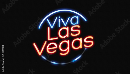 Viva Las Vegas neon sign