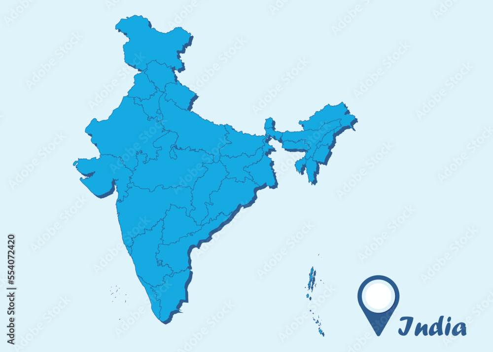 India Map Political Map Of India - 1000 F 554072420 V3hXyHqoxH15SuTeNTQNocgnsQiwZ6HP 