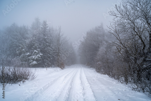 road in the snow © Konrad