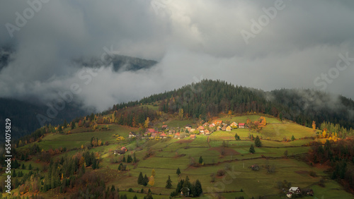 ALBA IULIA-ROMANIA 2022-Idyllic mountain landscape in Romania