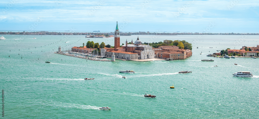 San Giorgio Maggiore Island, Venice, Italy.