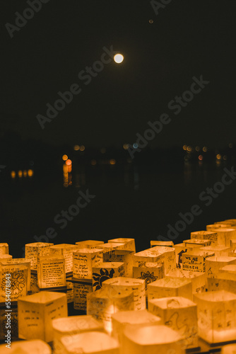 water lanterns