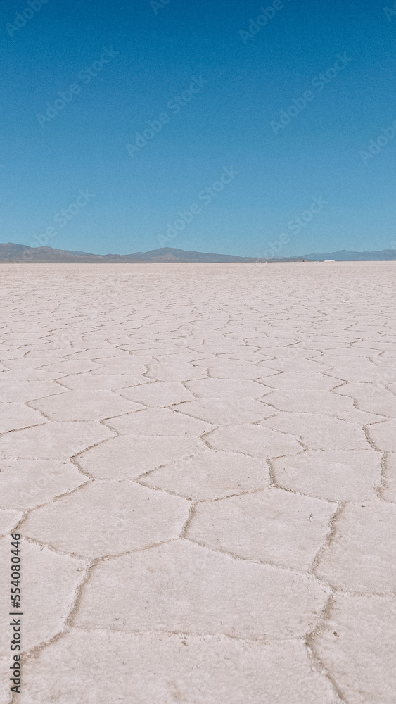 Fototapeta premium Salinas Grandes, Argentina