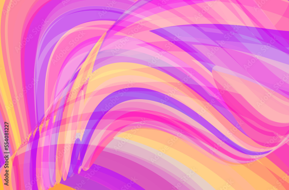 Obraz premium Multicolor artistic background with whirl. Vector graphics