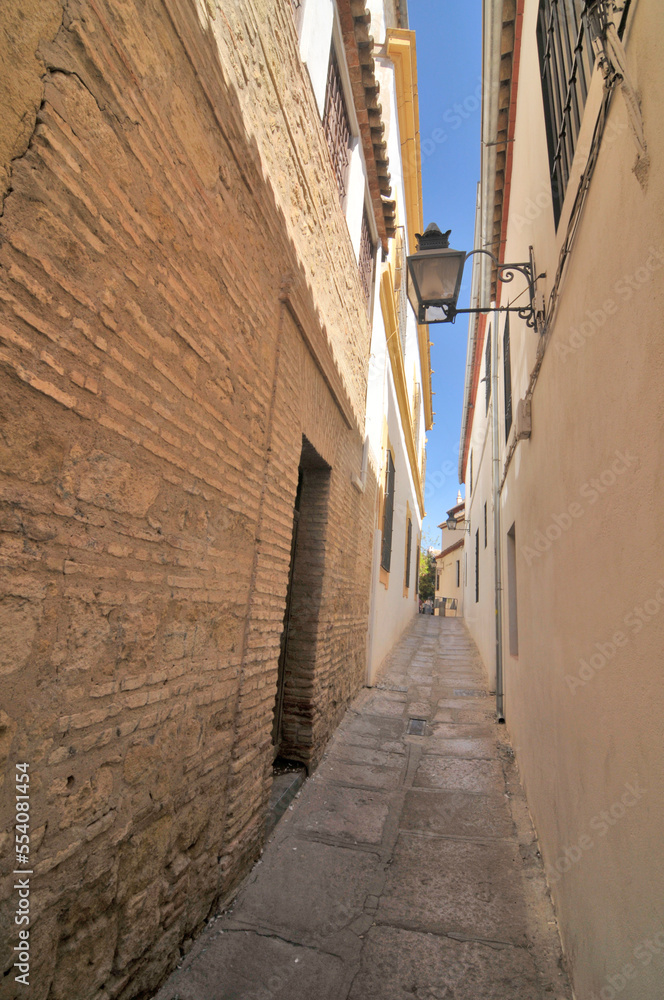 Streets of the old town of Kordoba, Spain