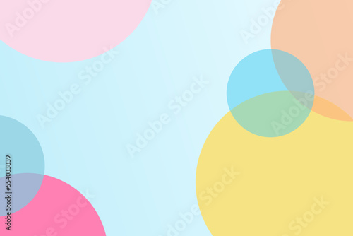 Wallpaper Mural Dynamic minimal colorful poster template Torontodigital.ca