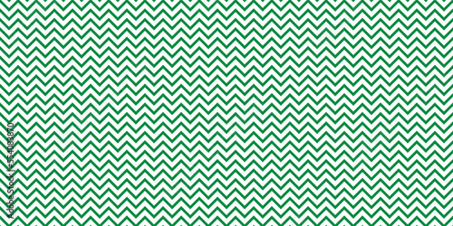 Seamless green zig zag pattern