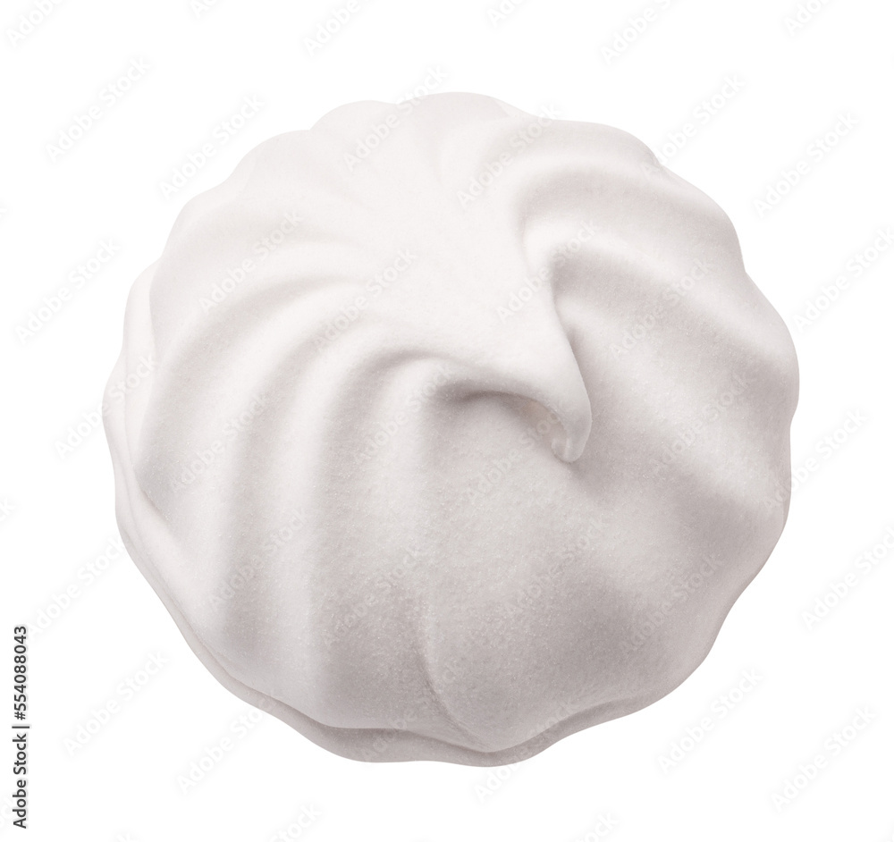 Fototapeta premium Delicious zephyr marshmallow, isolated on white background
