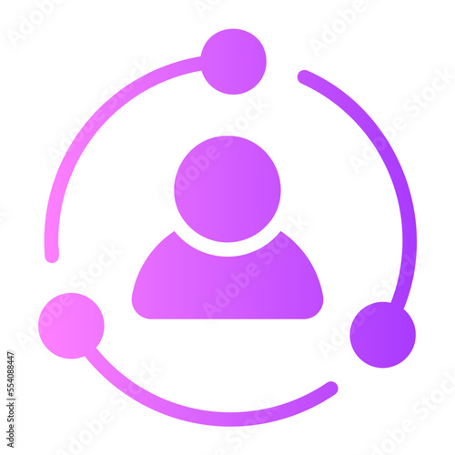 resources gradient icon