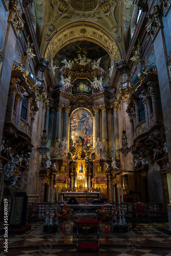 Peterskirche or St. Peter Church in Vienna, Austria