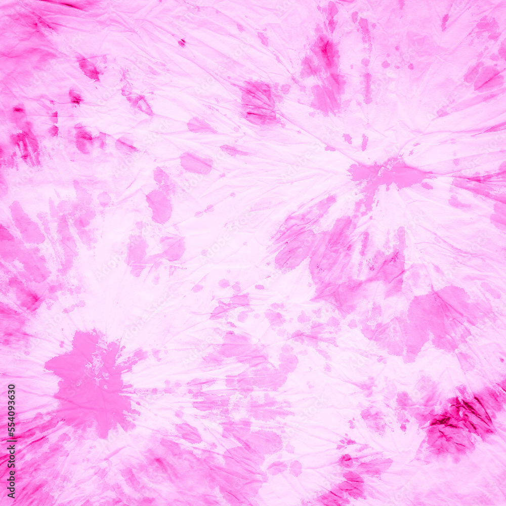 Spiral Pattern. Pink Hippy Art. Romance Ink
