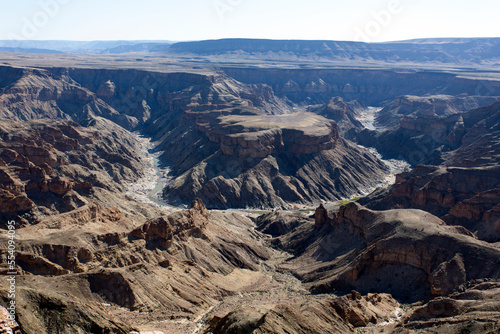 Wide picture of fishriver canyon