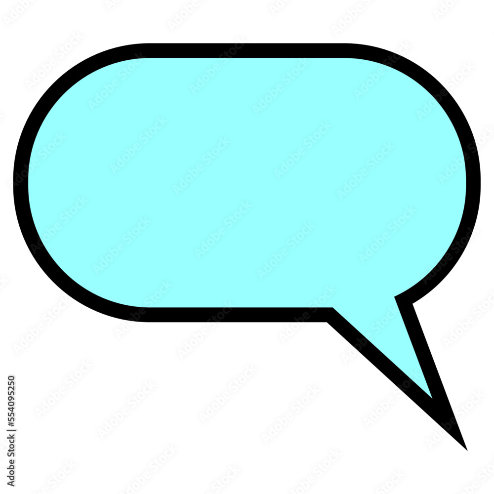 Naklejka premium Speech Bubble EPS Vector