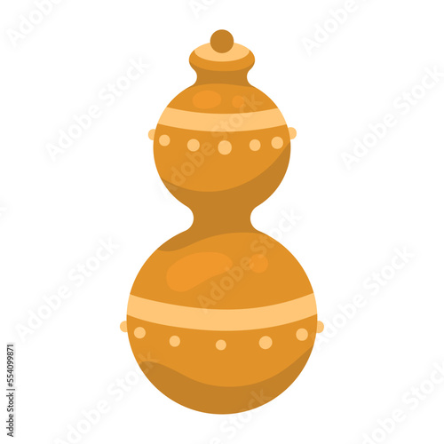 frankincense in golden pot