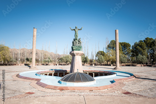 Monument to the Puntano People, built in 1991 in the province of San Luis. photo