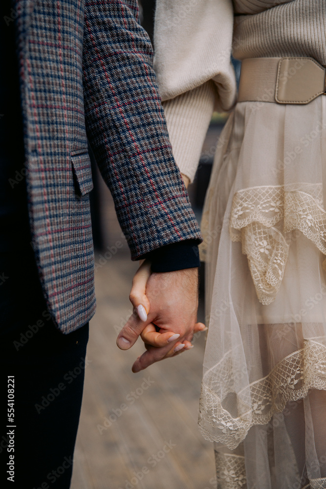 person holding hands, wedding
