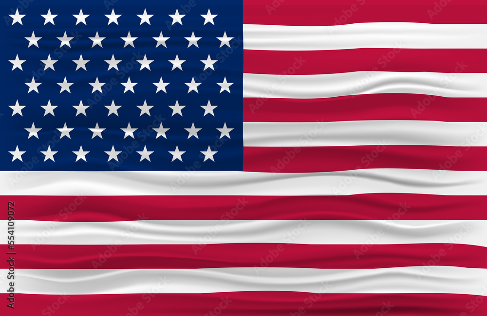 render american silk flag USA waving patriotic background render american silk flag USA waving patriotic background