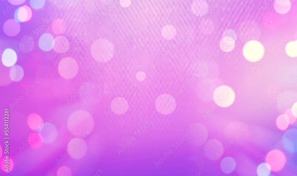 Purple pink holiday bokeh background, usable for banner, posters, Ads, events, holiday, celebrations, party, and various graphic design works