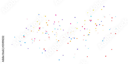 Bilde på lerret Multicolored glowing drops, stars on a transparent background
