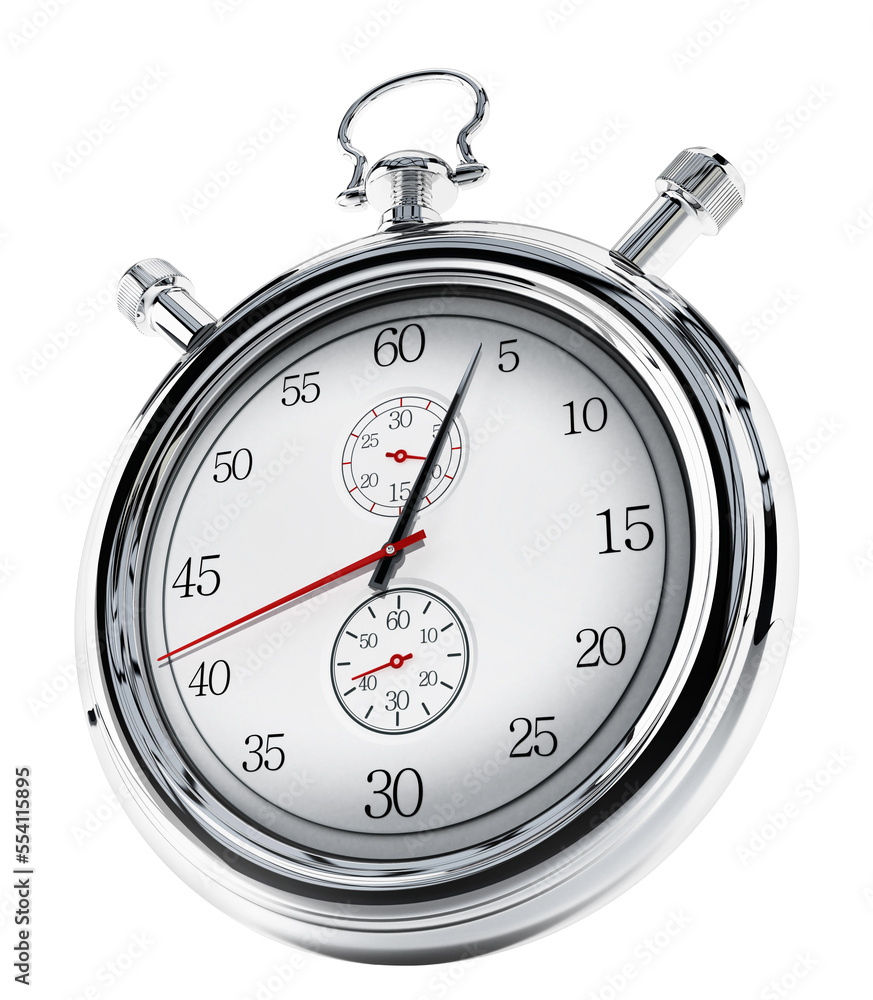 Fictitious analogue chronometer on transparent background Fictitious analogue chronometer on transparent background