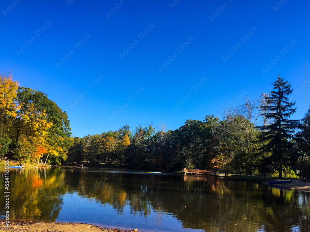 autumn by the lake