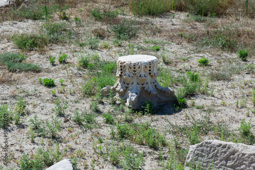 Ruins of ancient Macedonia polis Heraclea Sintica, Bulgaria photo