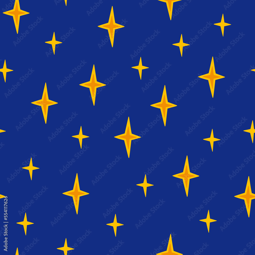 Stars seamless pattern simple doodle hand drawn minimalist repeat vector illustration in tender color, Christmas holiday elements ornament for seasons greetings, invitation, textile, gift paper Stars seamless pattern simple doodle hand drawn minimalist repeat vector illustration in tender color, Christmas holiday elements ornament for seasons greetings, invitation, textile, gift paper