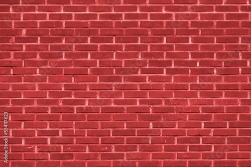 Dark red brick wall. Architecture background texture.