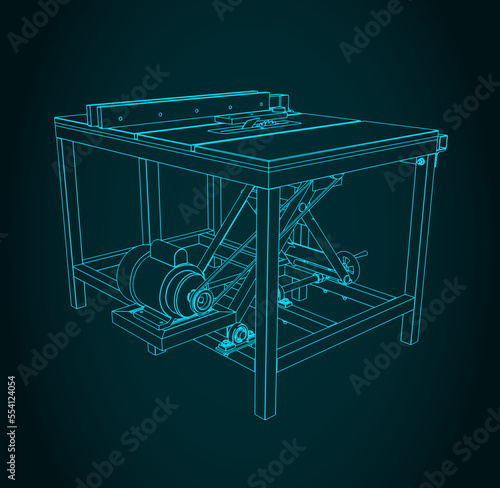 Professional table saw