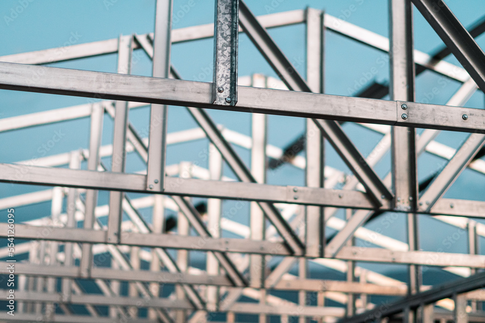 house construction structure of metal and iron house construction structure of metal and iron