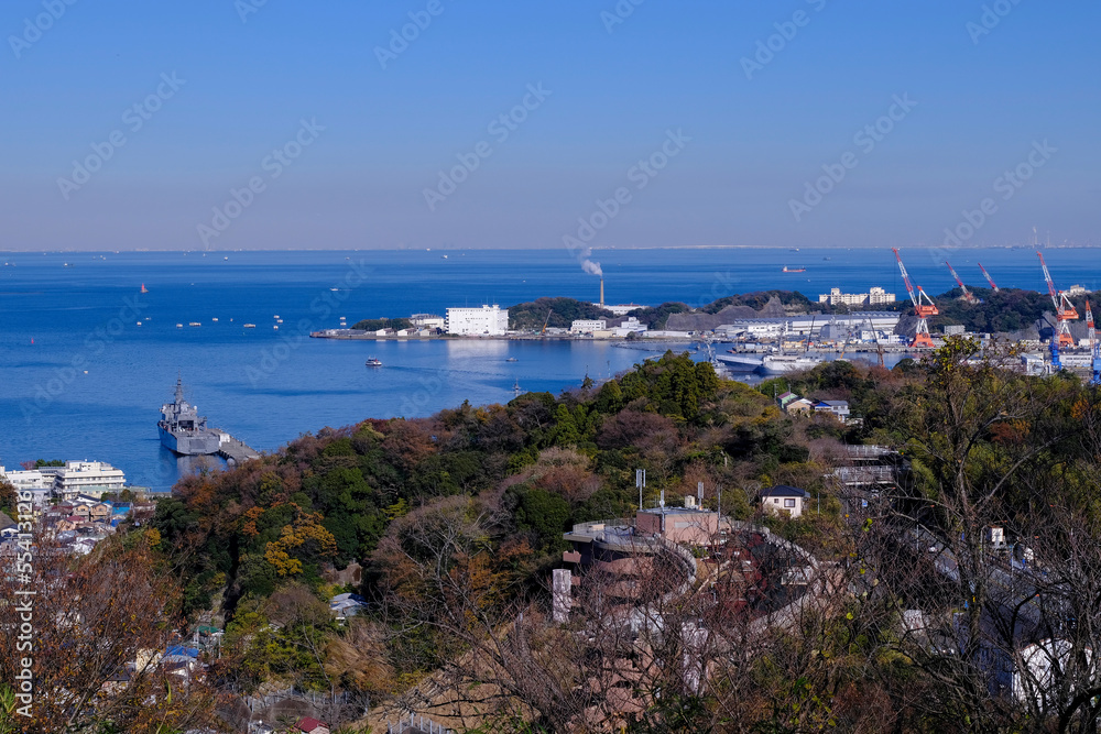 横須賀港の風景