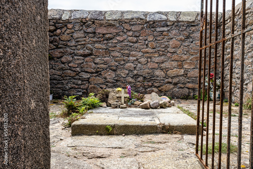 Cemiterio dos Ingleses, the cemetery of the Englishmen at Costa da Morte, the Death Coast in northern Galicia, Spain