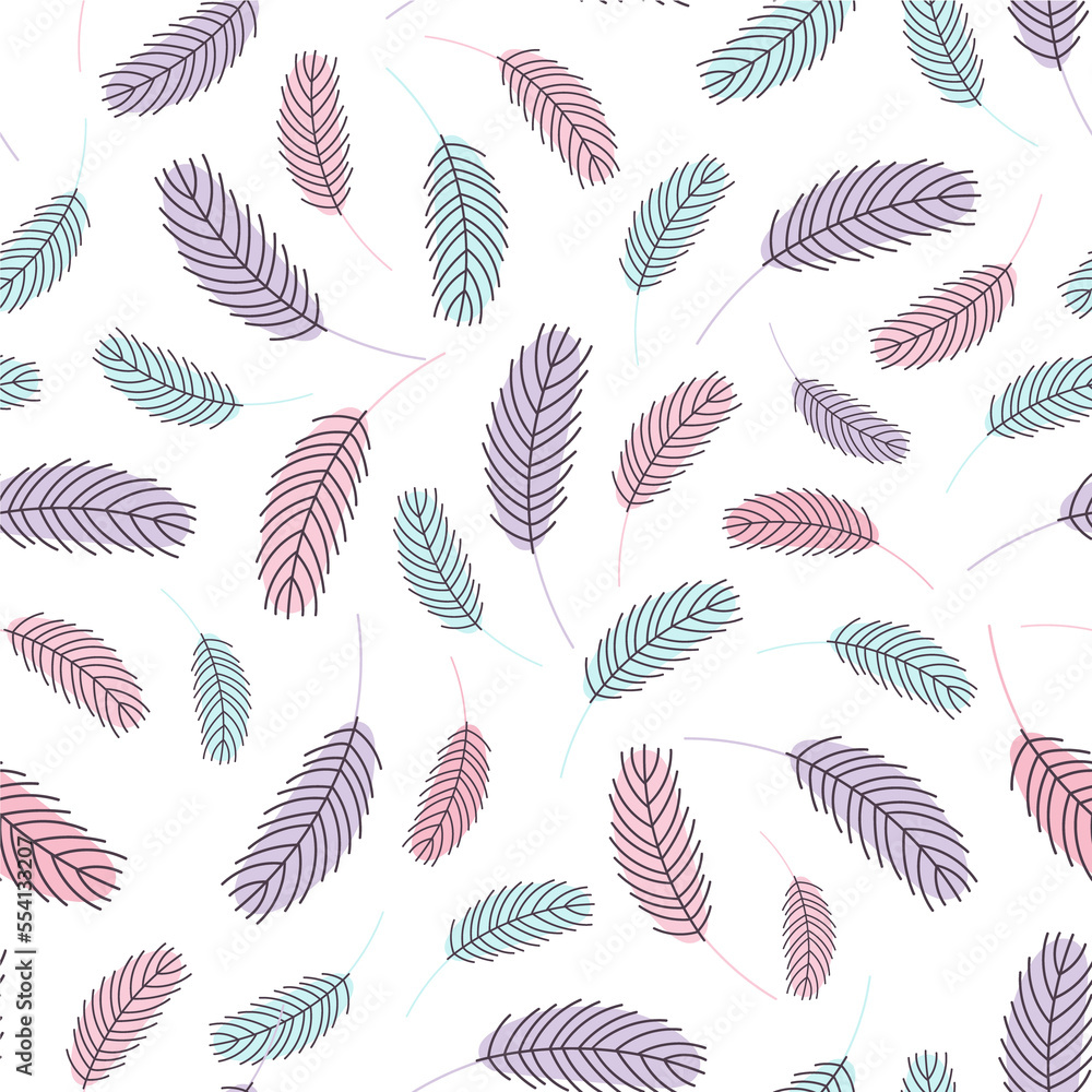 feathers pattern. Easter pattern with feathers feathers pattern. Easter pattern with feathers
