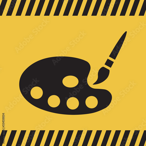 Logo artiste peintre.